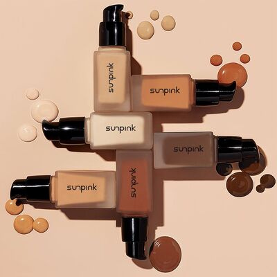 Natural Liquid Foundation Customized Private Label Indonesia Skin Cosmetic