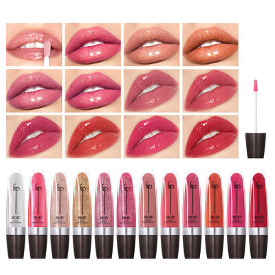 Good price Luxurious Shimmer Lip Gloss Light Pearl Fine Tint Lip Makeup Lipstick online